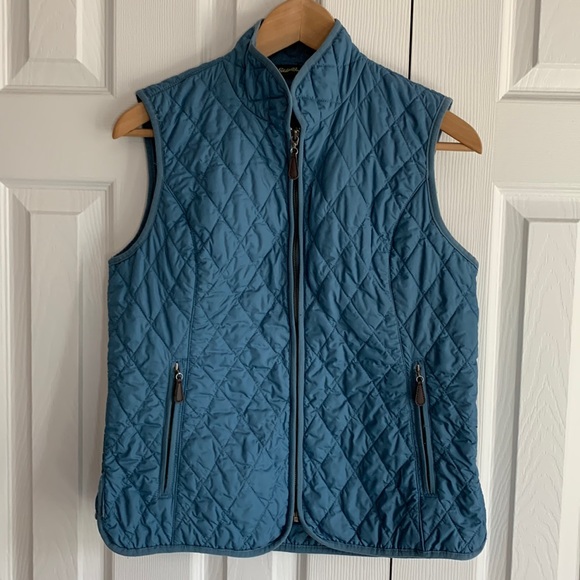 Eddie Bauer Jackets & Blazers - ⭐ 5 for $10 - Eddie Bauer Light Blue Quilted Vest Small